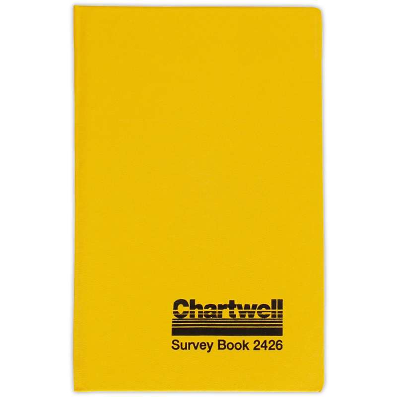 Nouveau Chartwell 2426 niveau Survey Book 192x120mm Chartwell niveau sondage Livre