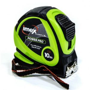 Imex 10m Tape Measure 25mm Double Sided Blade